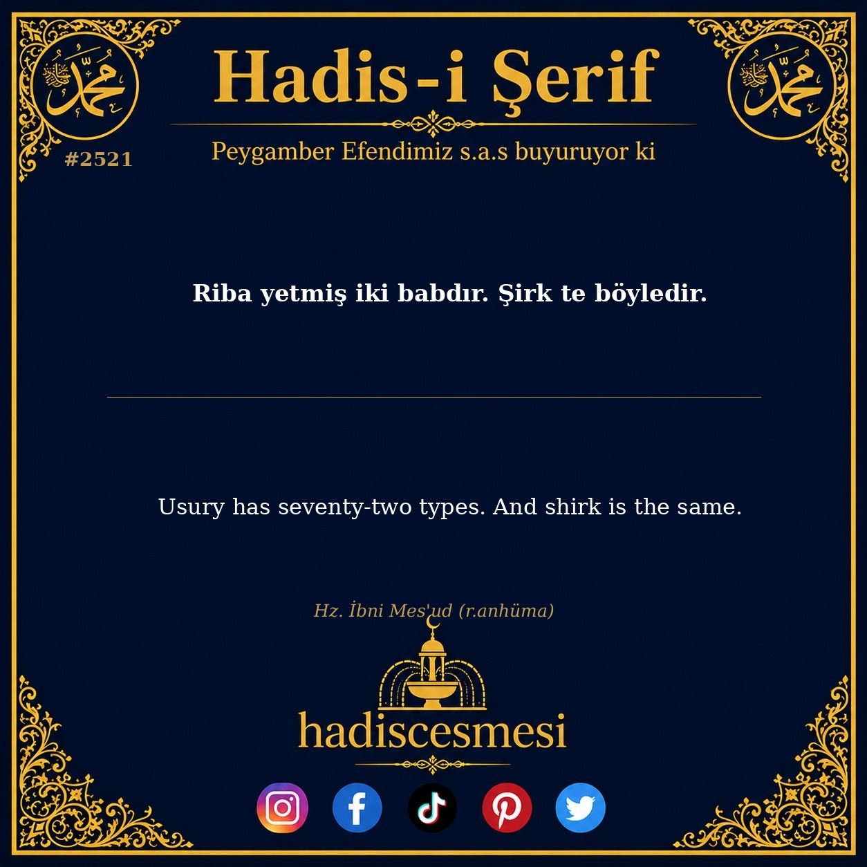 Hadis 2521