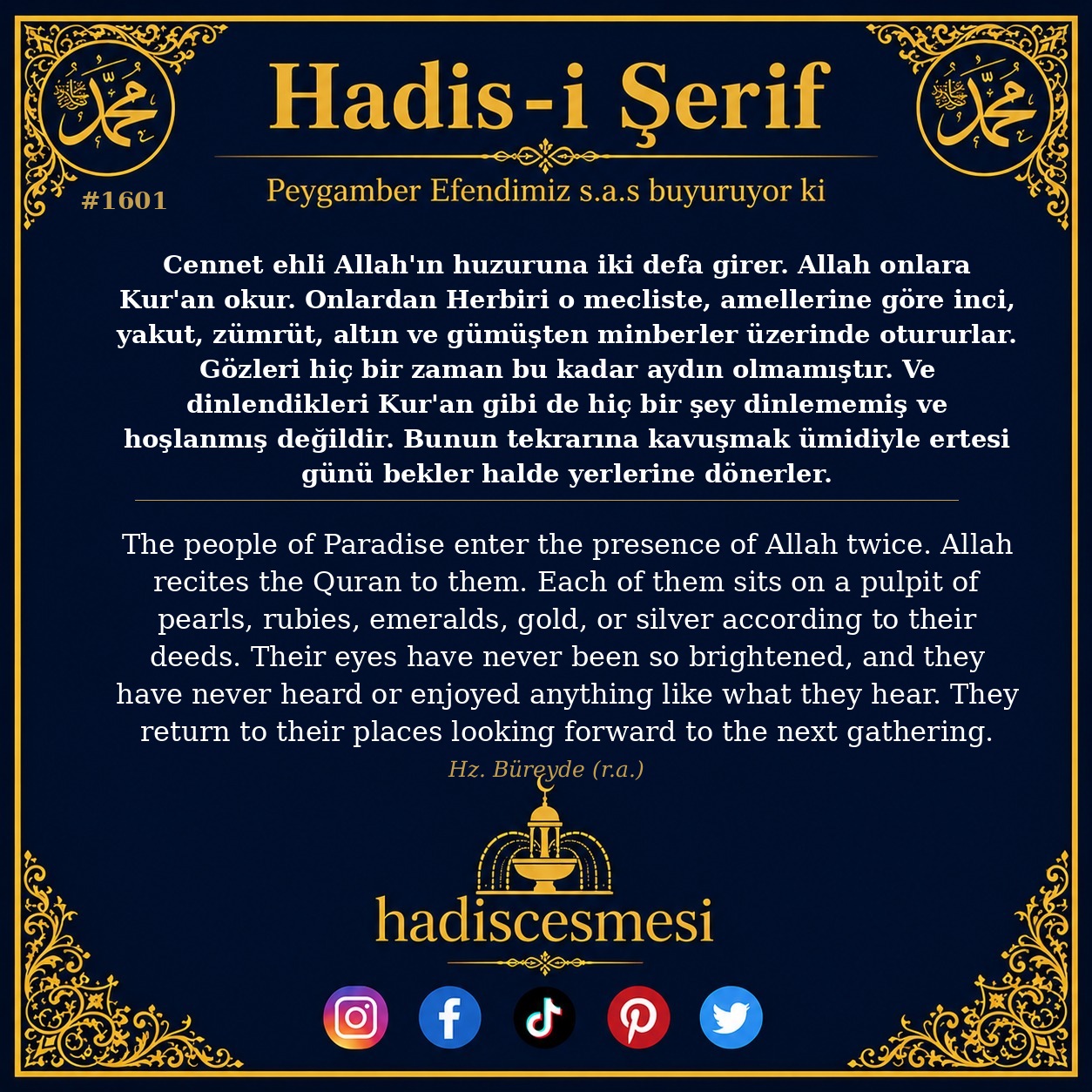 Hadis 1601