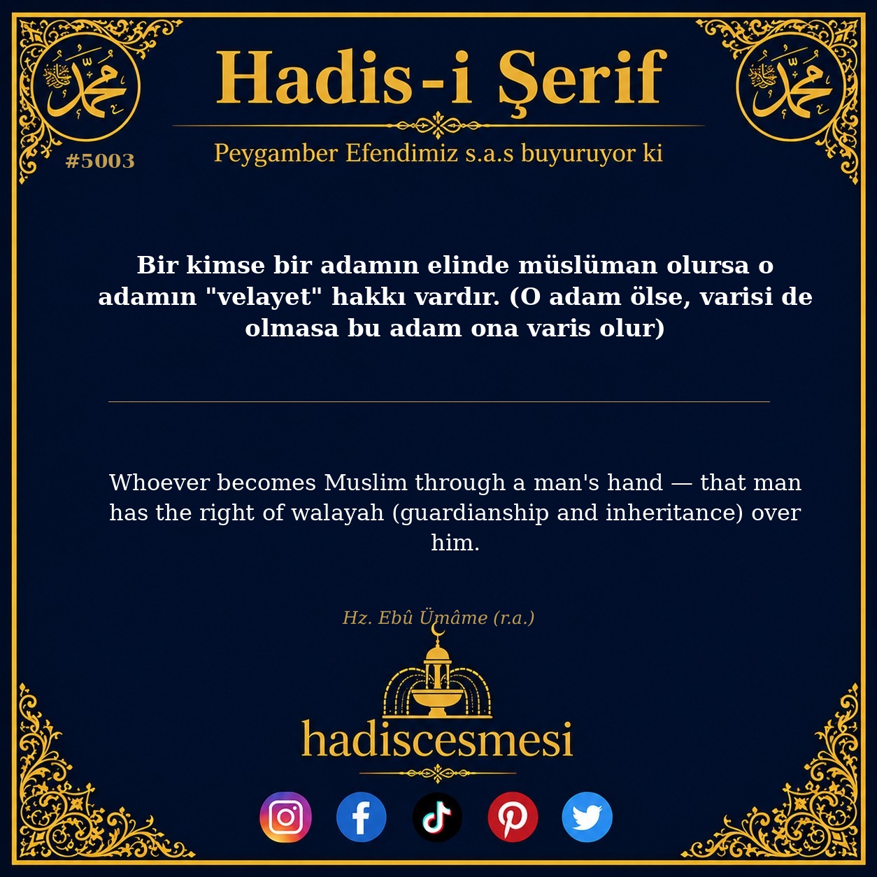 Hadis 5003