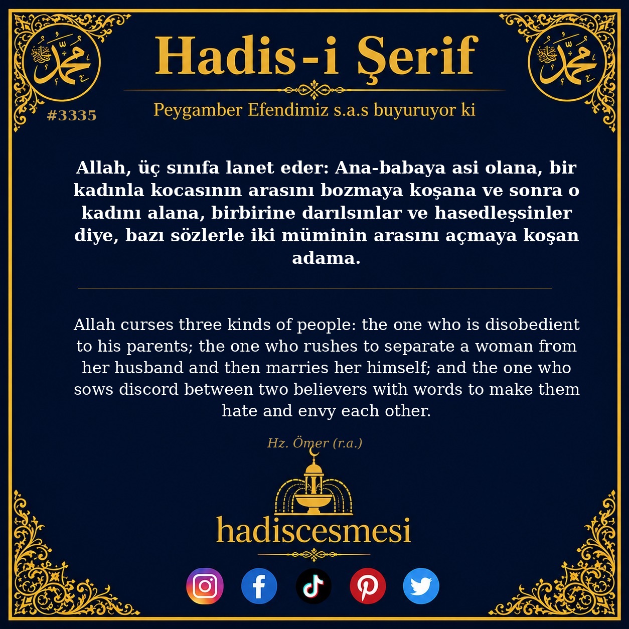 Hadis 3335