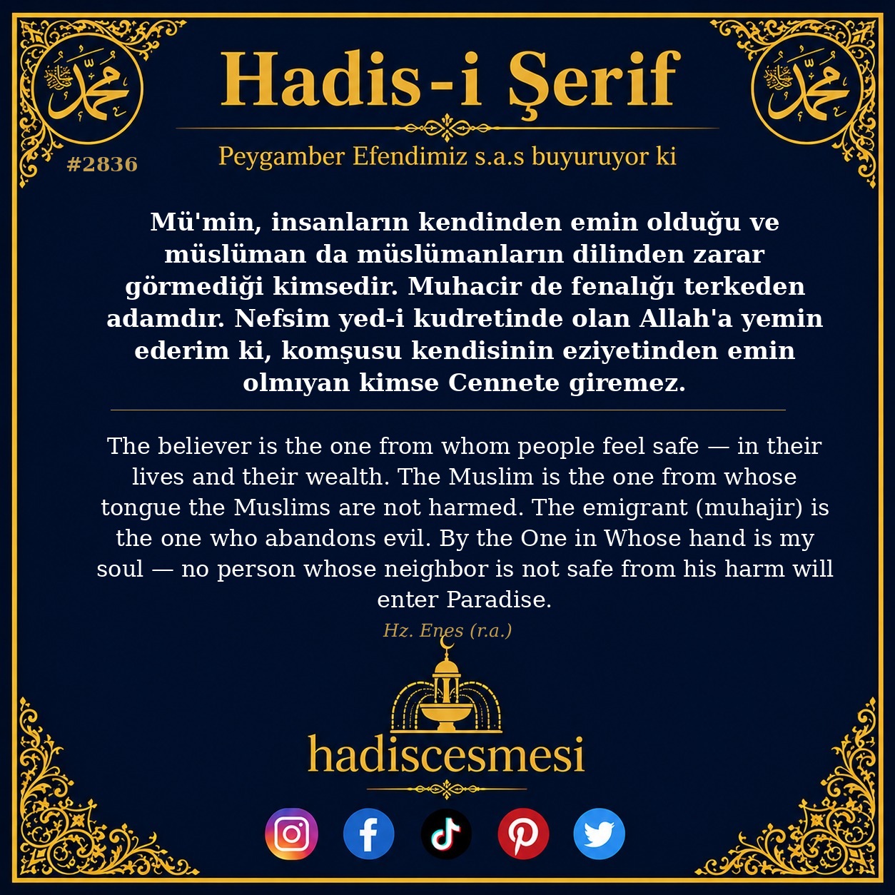 Hadis 2836