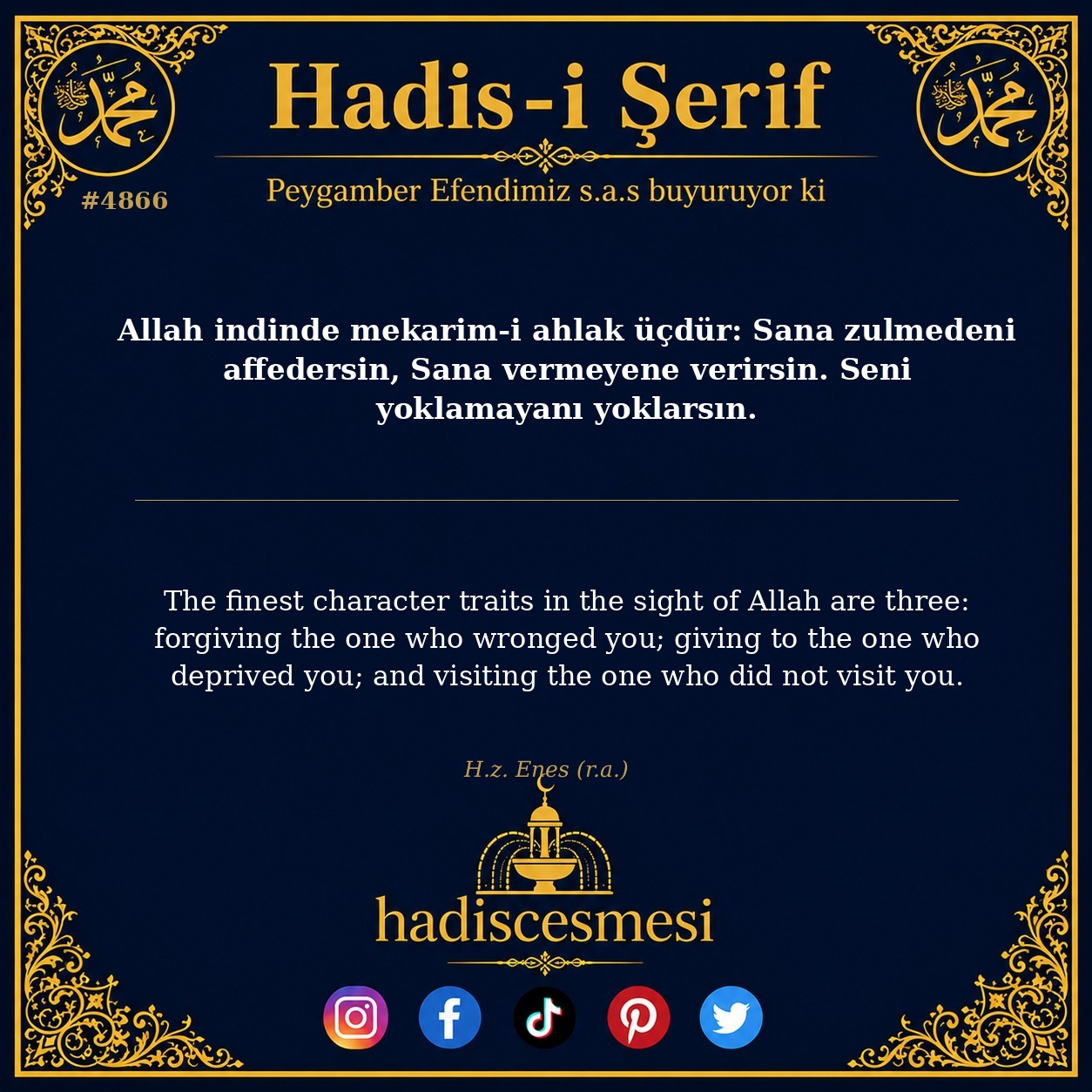 Hadis 4866