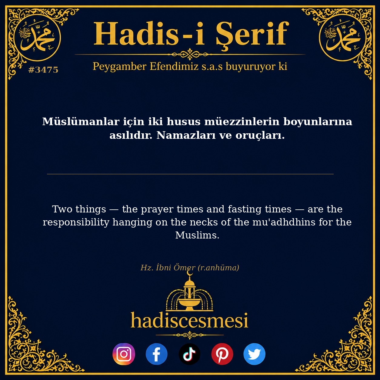 Hadis 3475