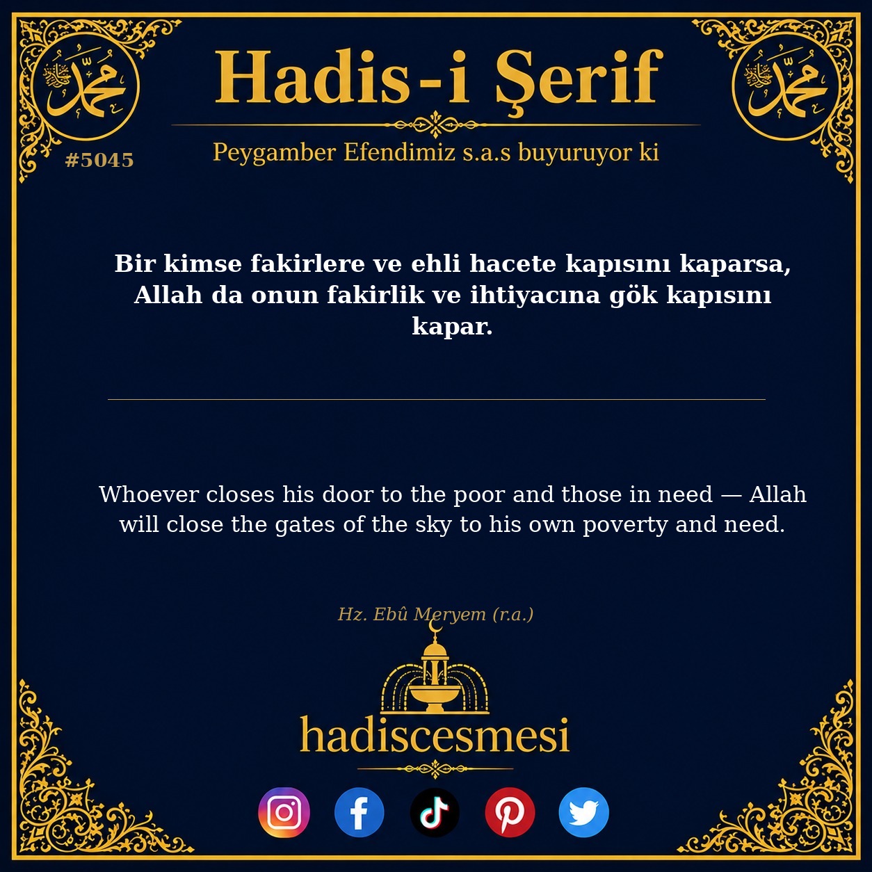 hadis 5045