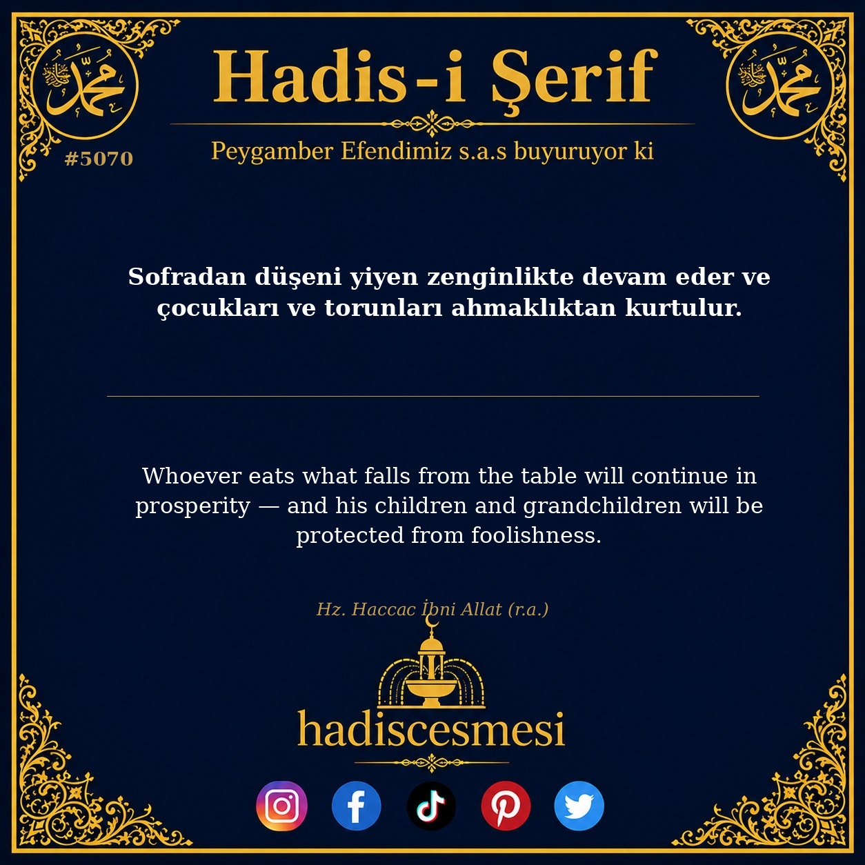hadis 5070