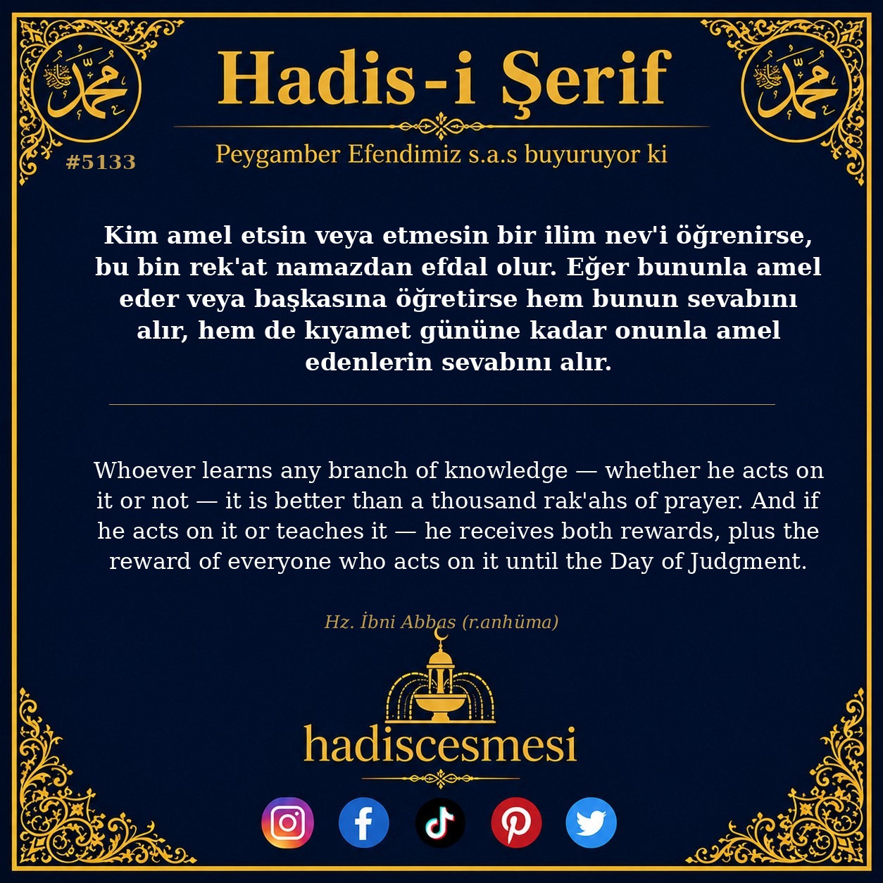hadis 5133