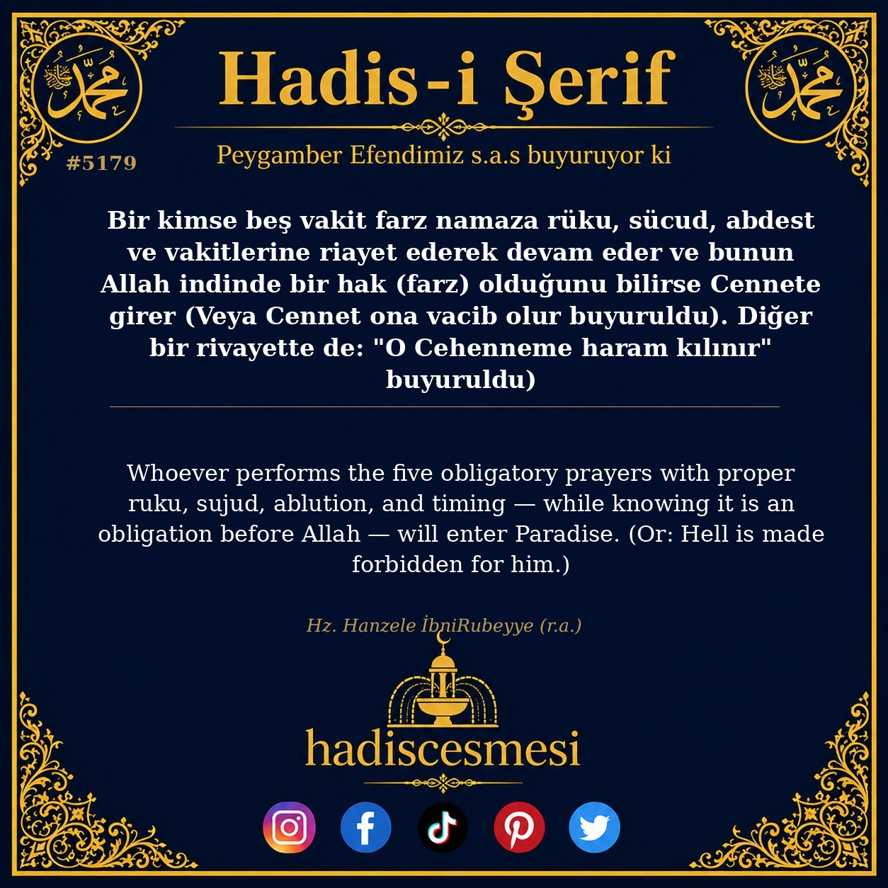 hadis 5179