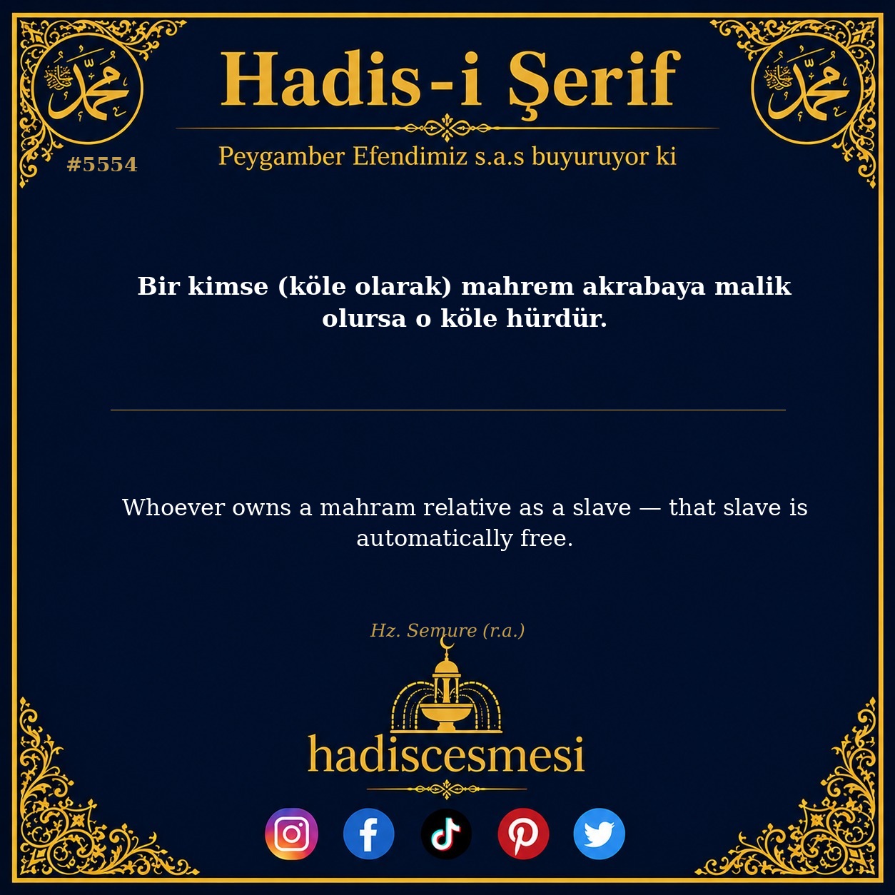 hadis 5554