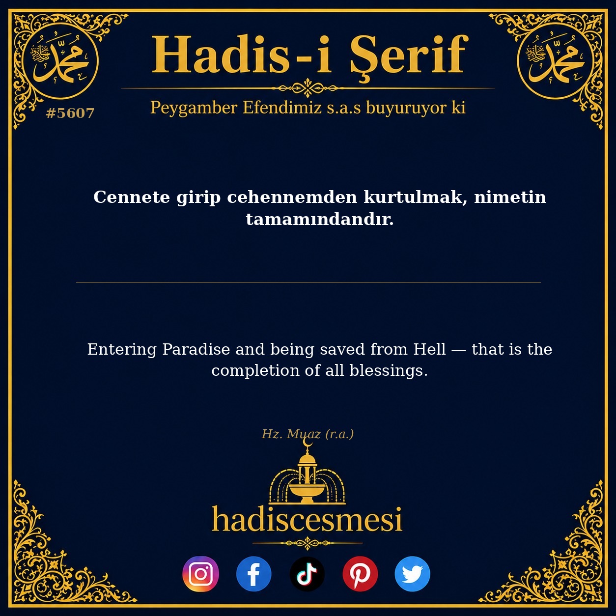 hadis 5607