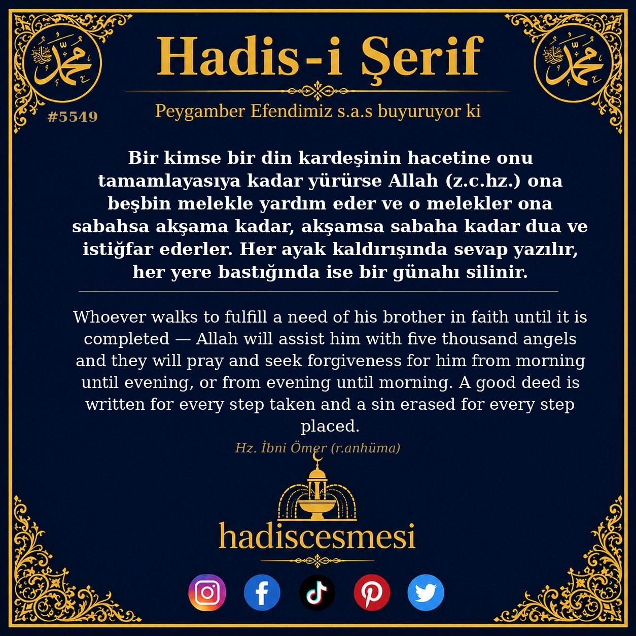 hadis 5549