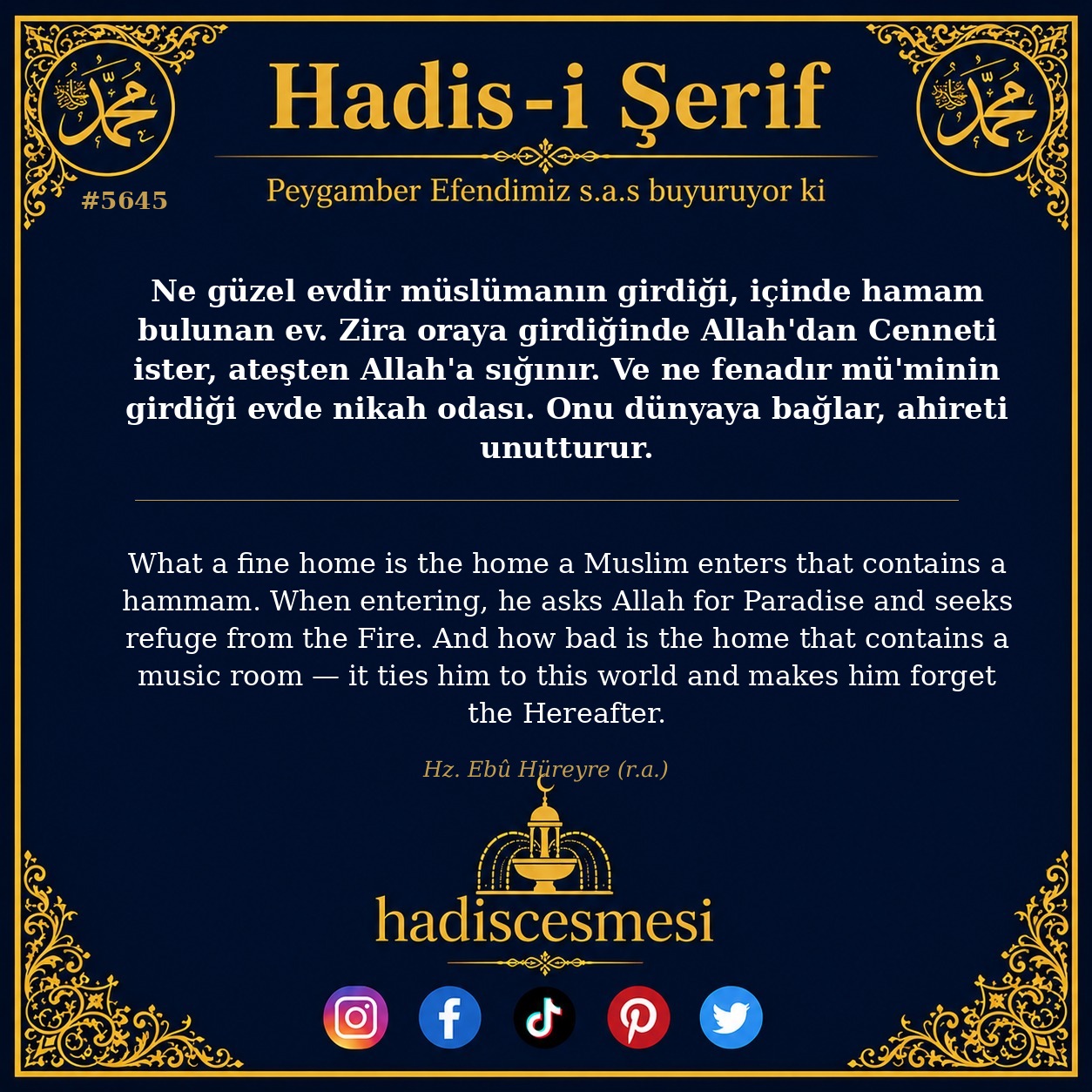 hadis 5645