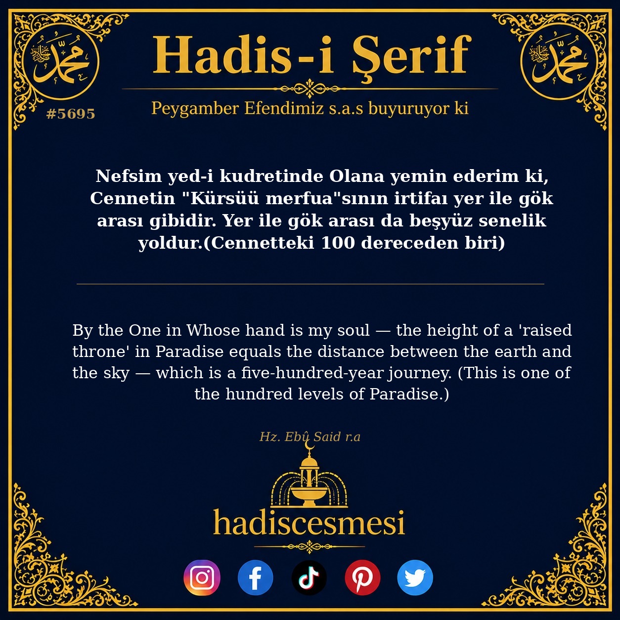 hadis 5695