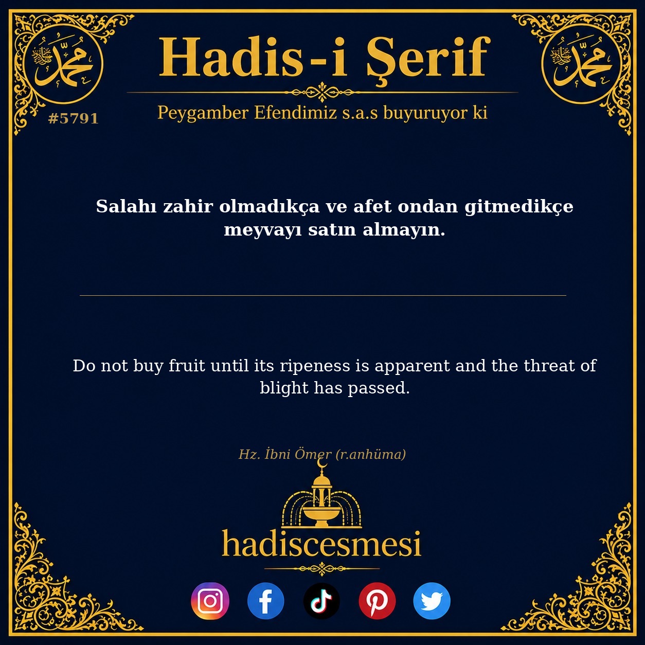 hadis 5791