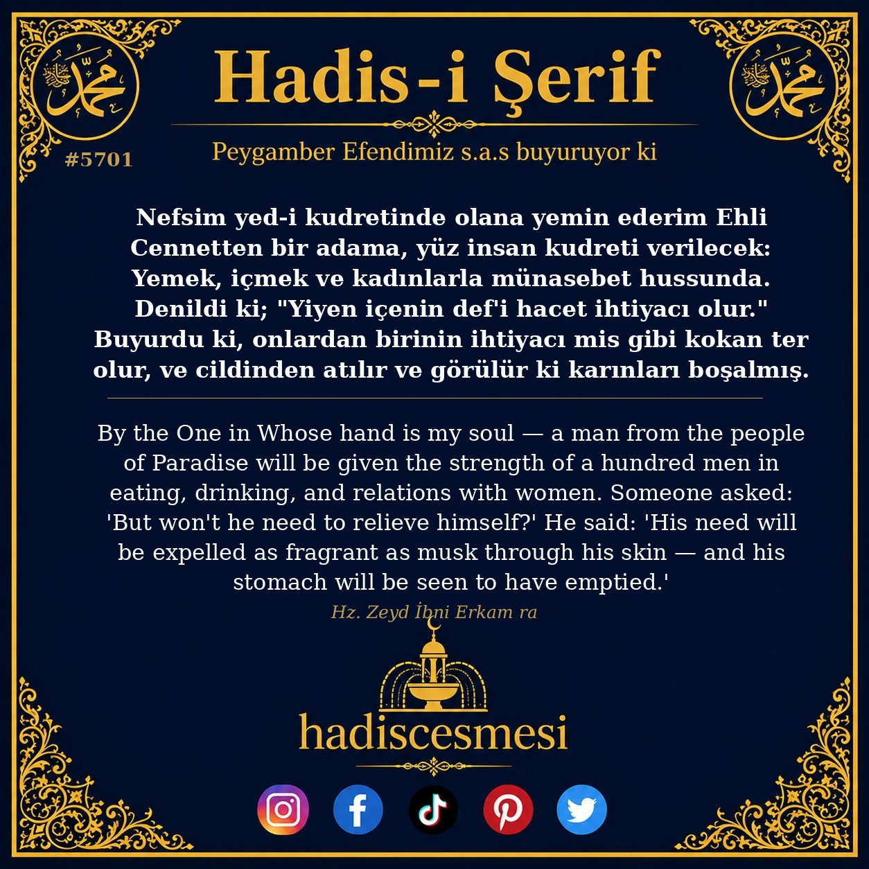 hadis 5701
