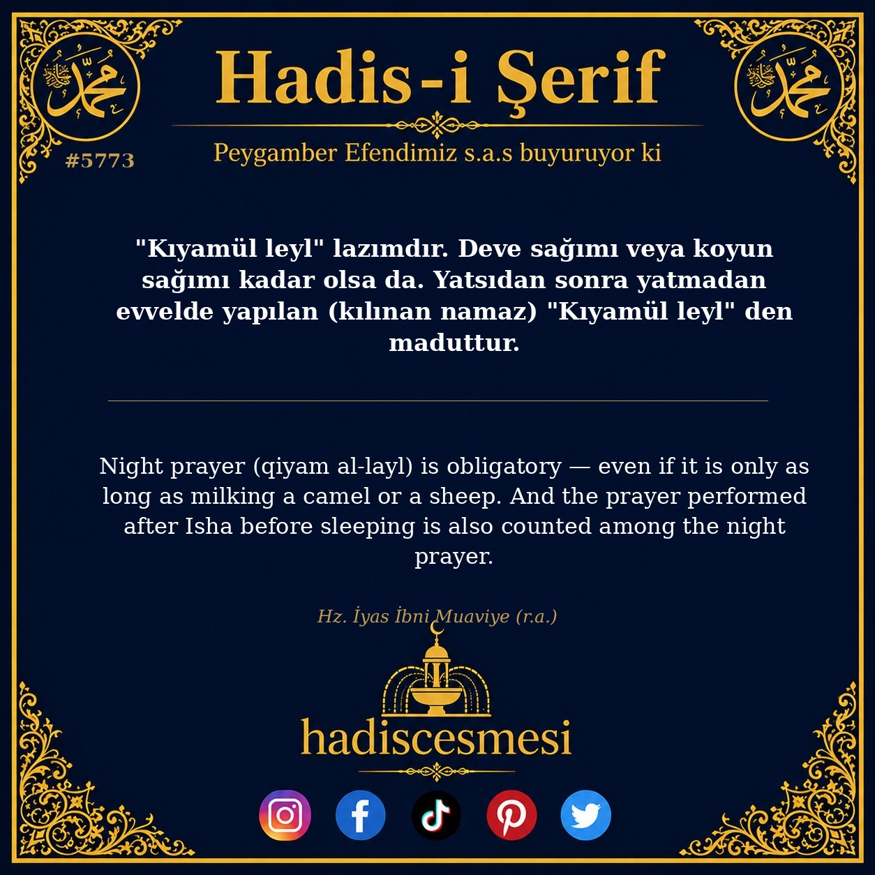 hadis 5773