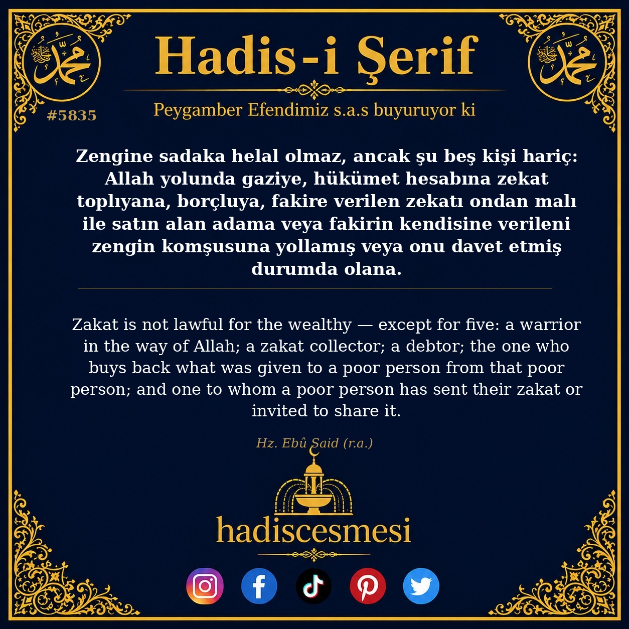 hadis 5835