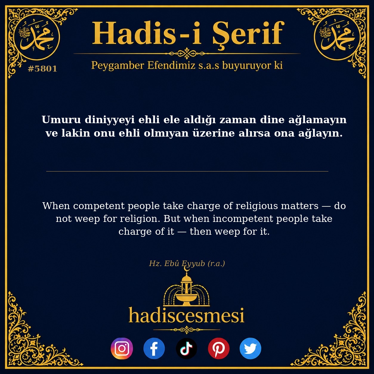 hadis 5801