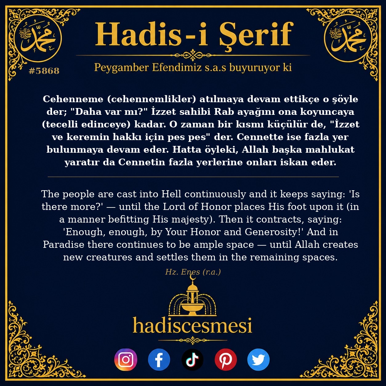 hadis 5868