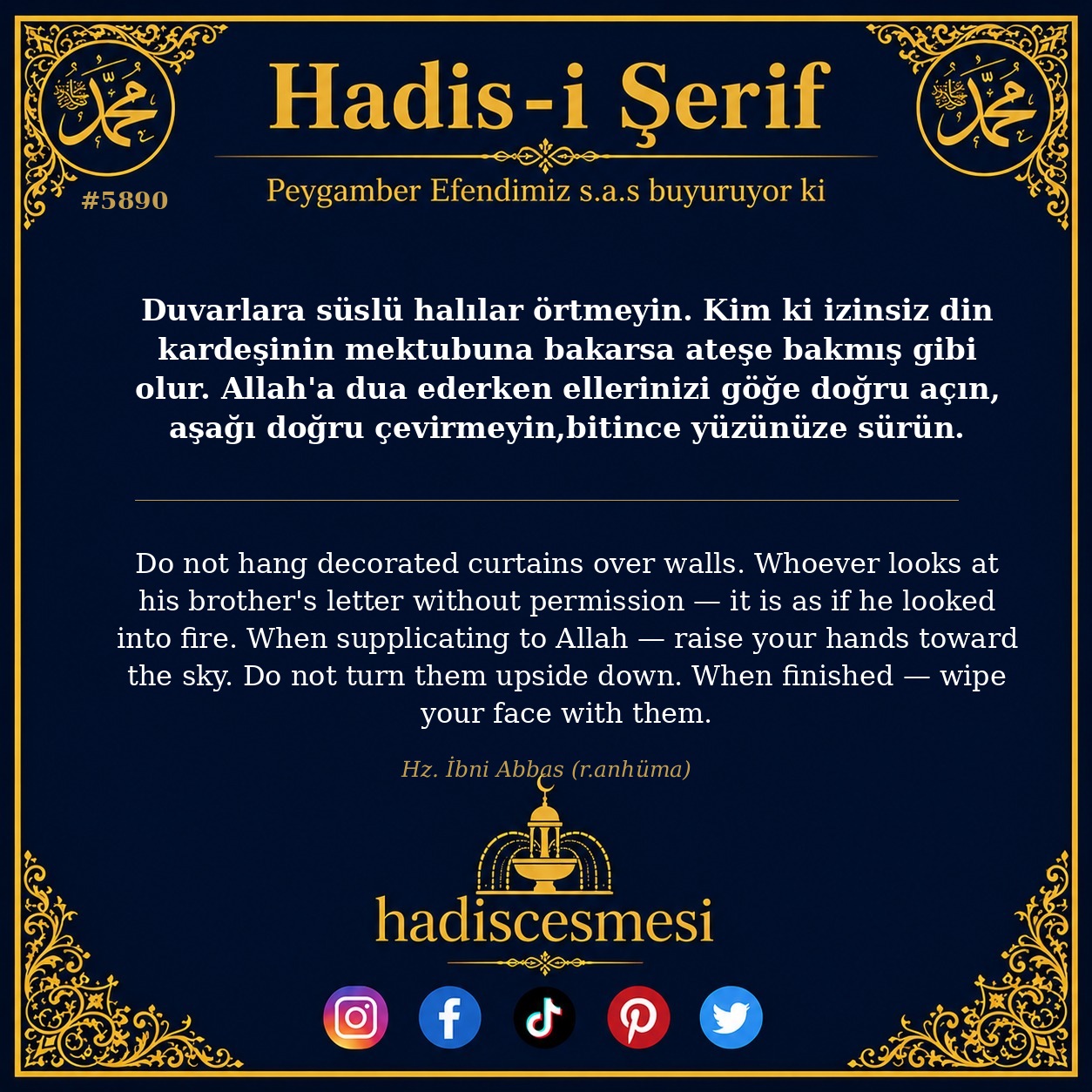 hadis 5890