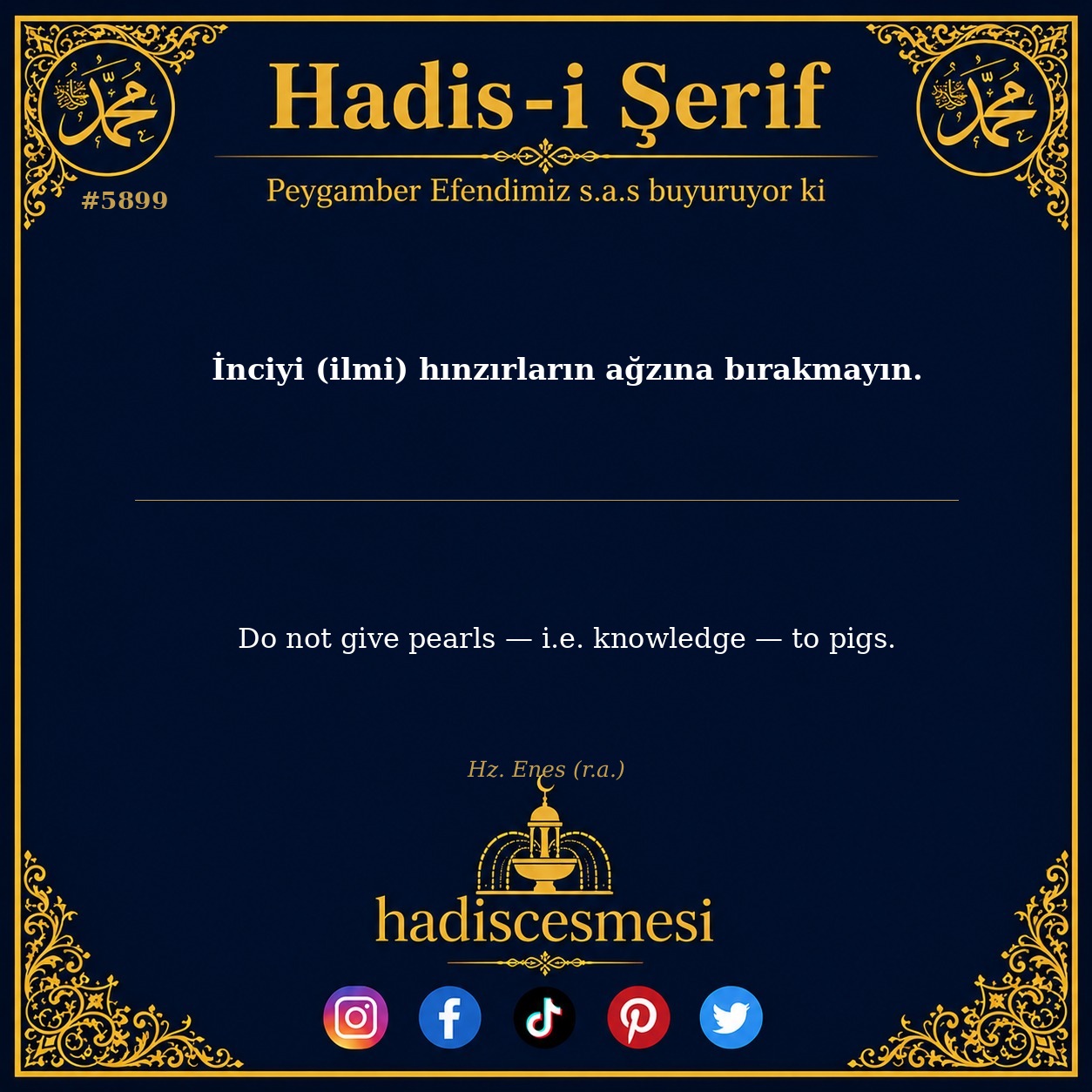 hadis 5899