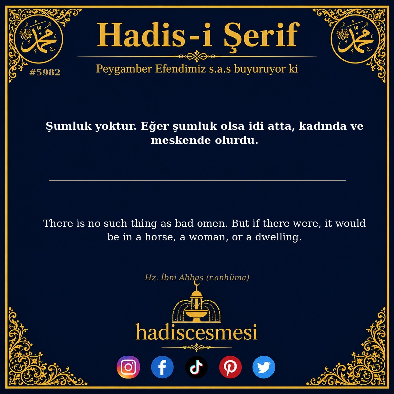 hadis 5982