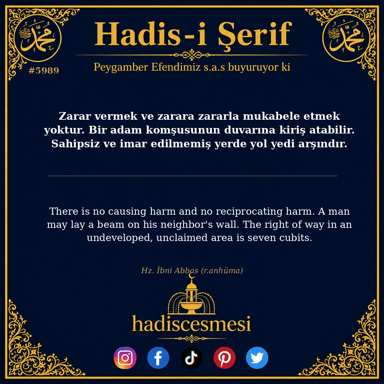 hadis 5989