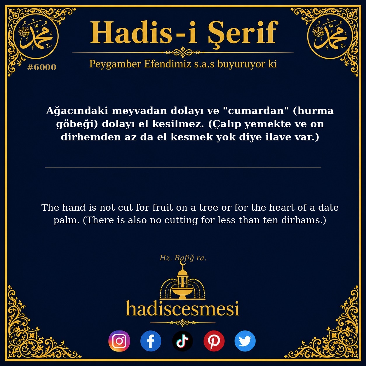 hadis 6000