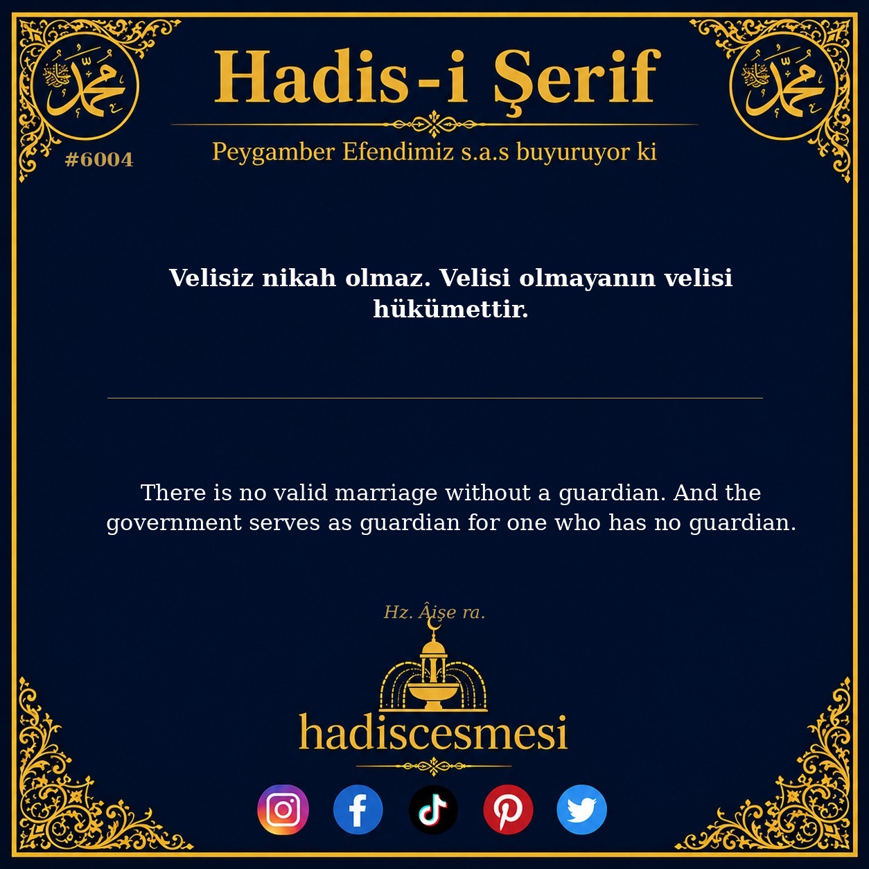 hadis 6004