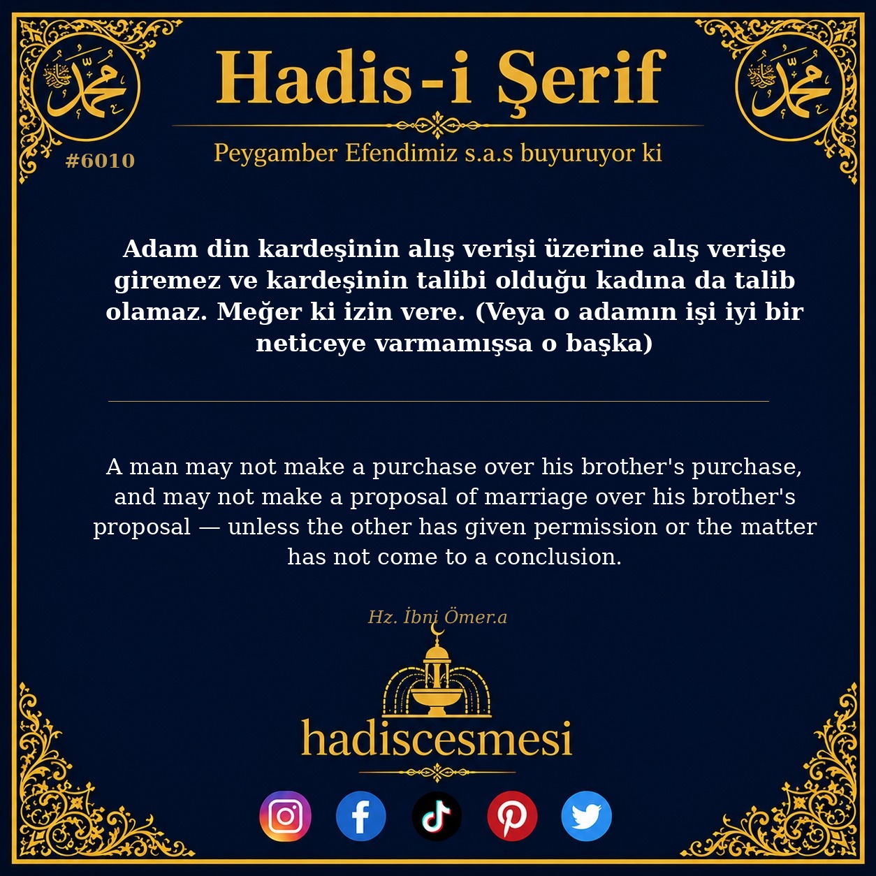 hadis 6010