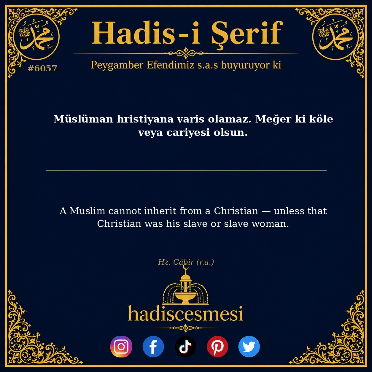 hadis 6057