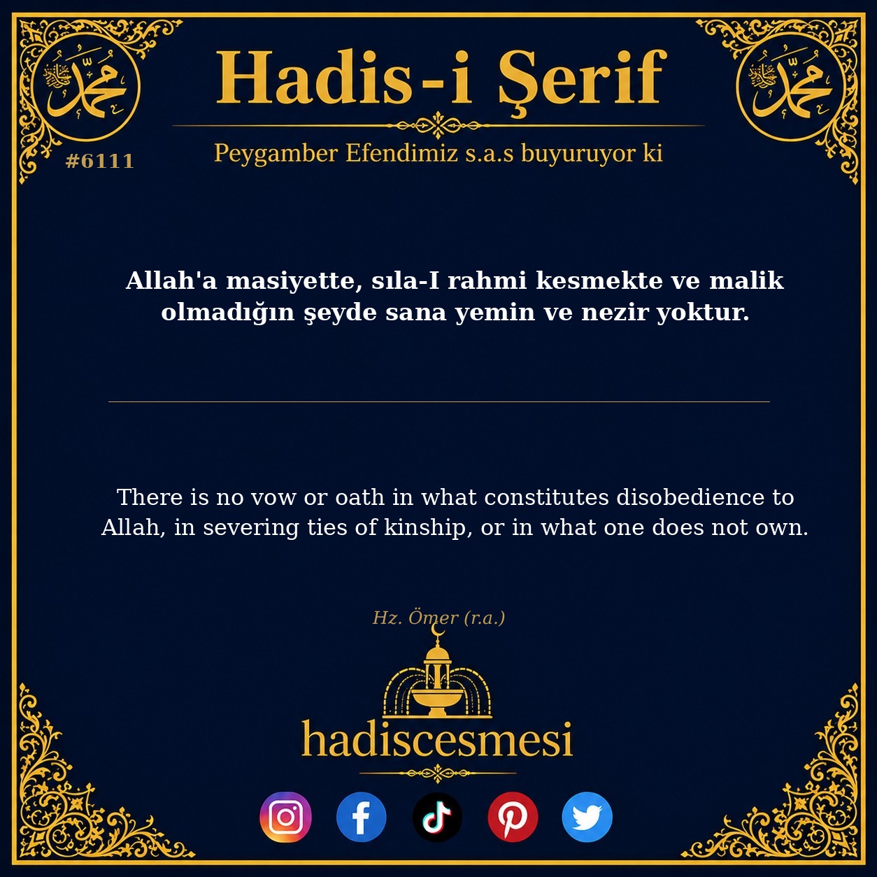 hadis 6111