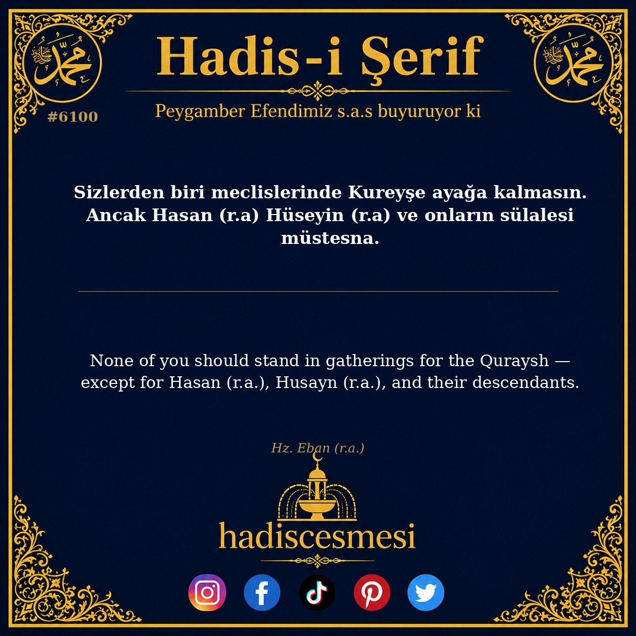 hadis 6100