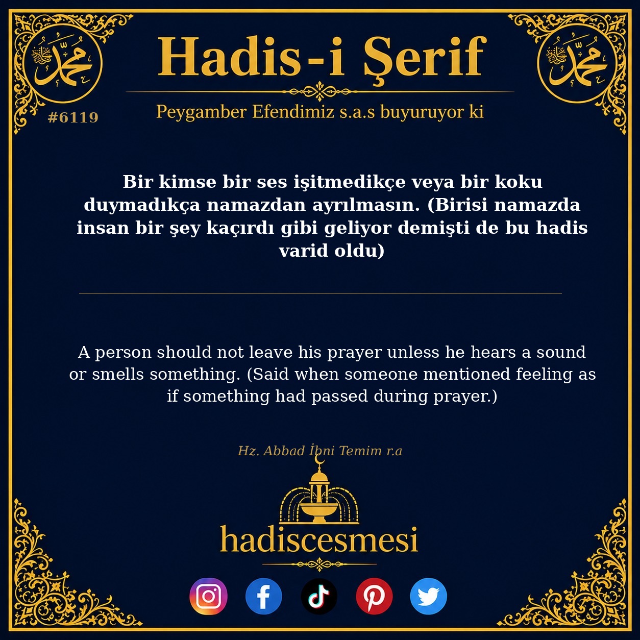 hadis 6119