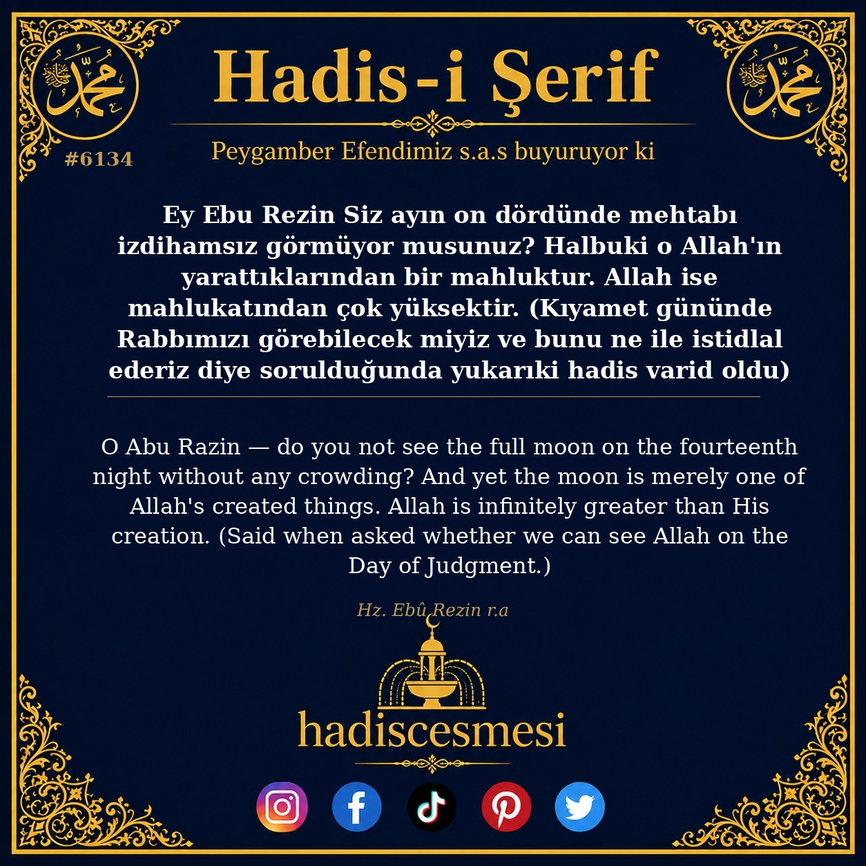 hadis 6134
