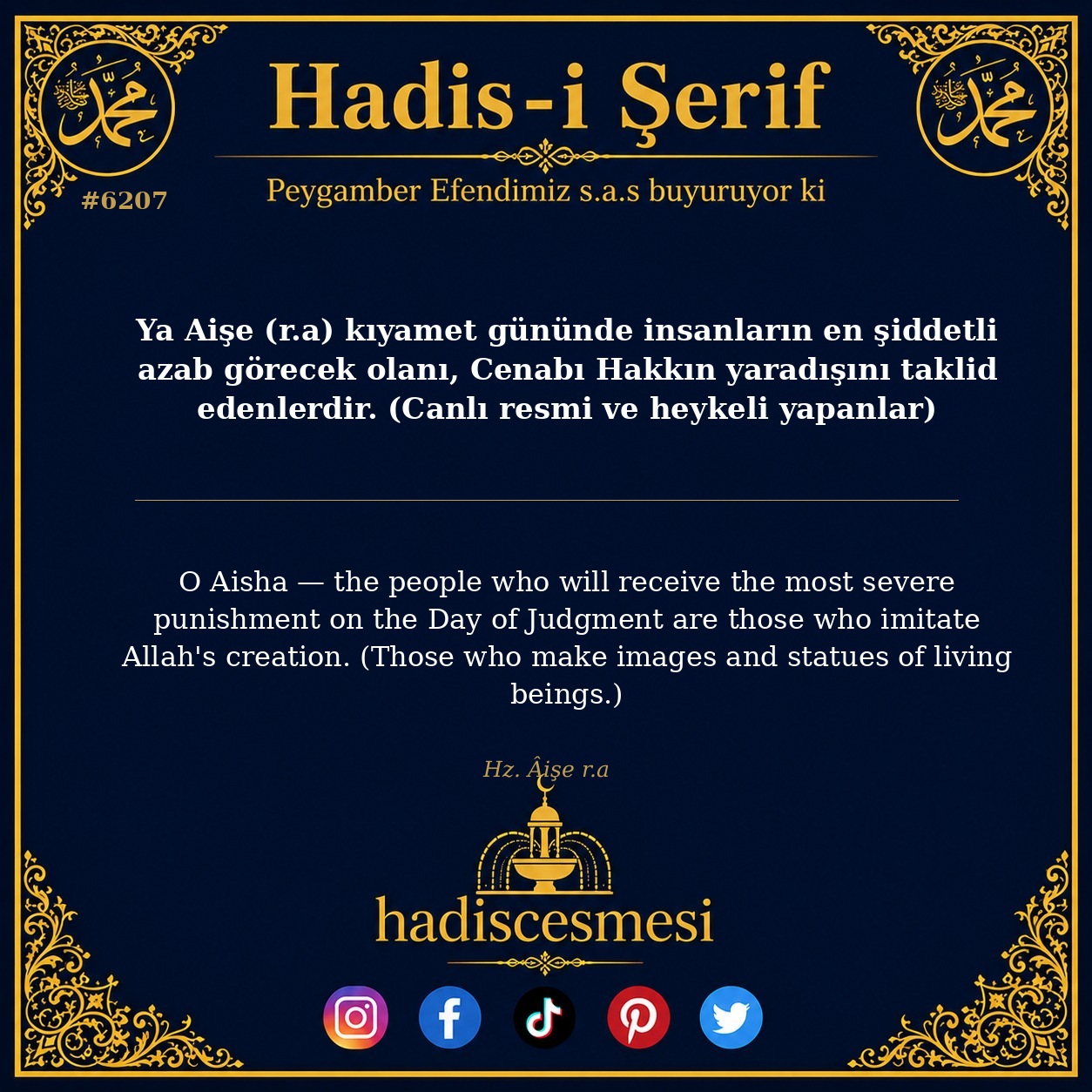 hadis 6207