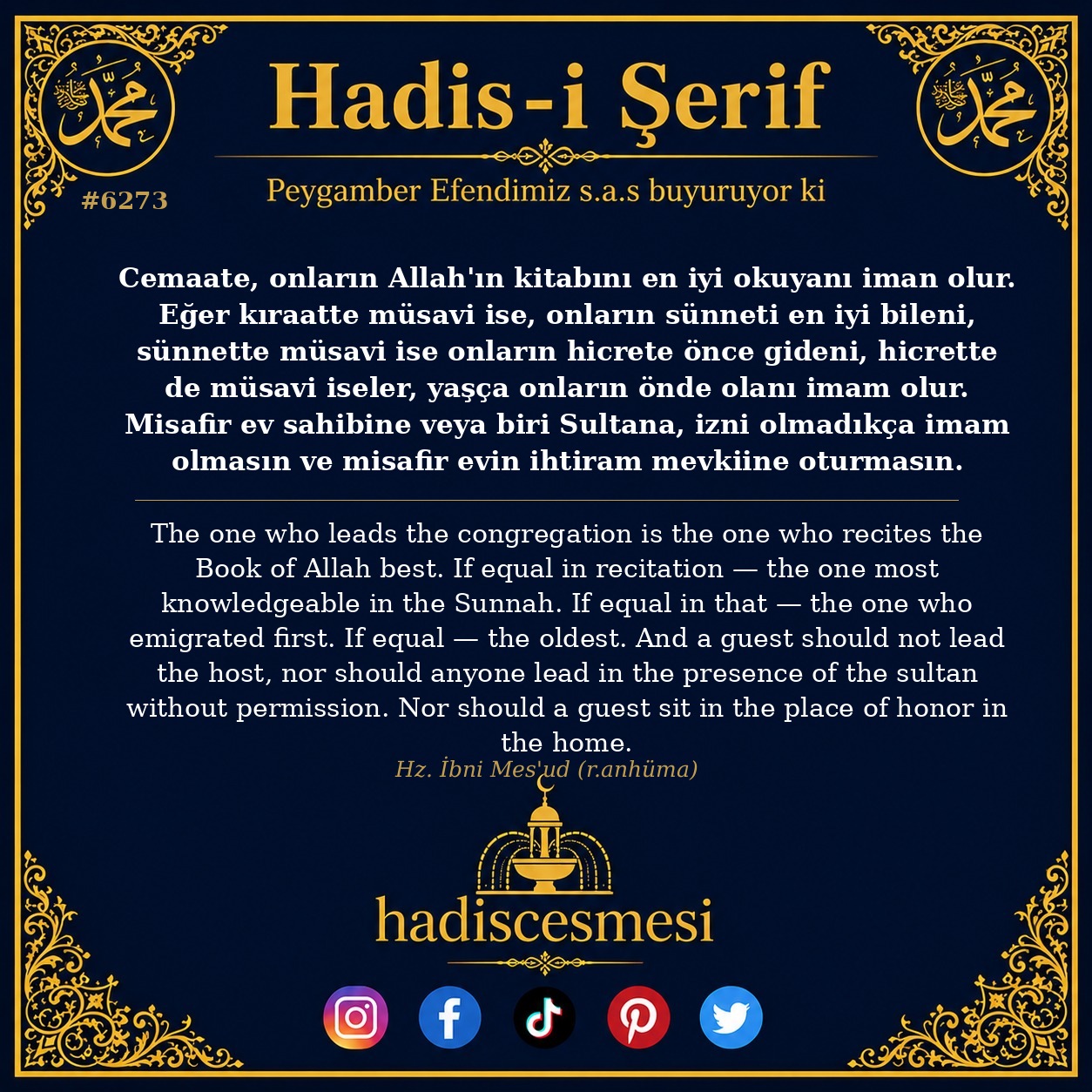 hadis 6273