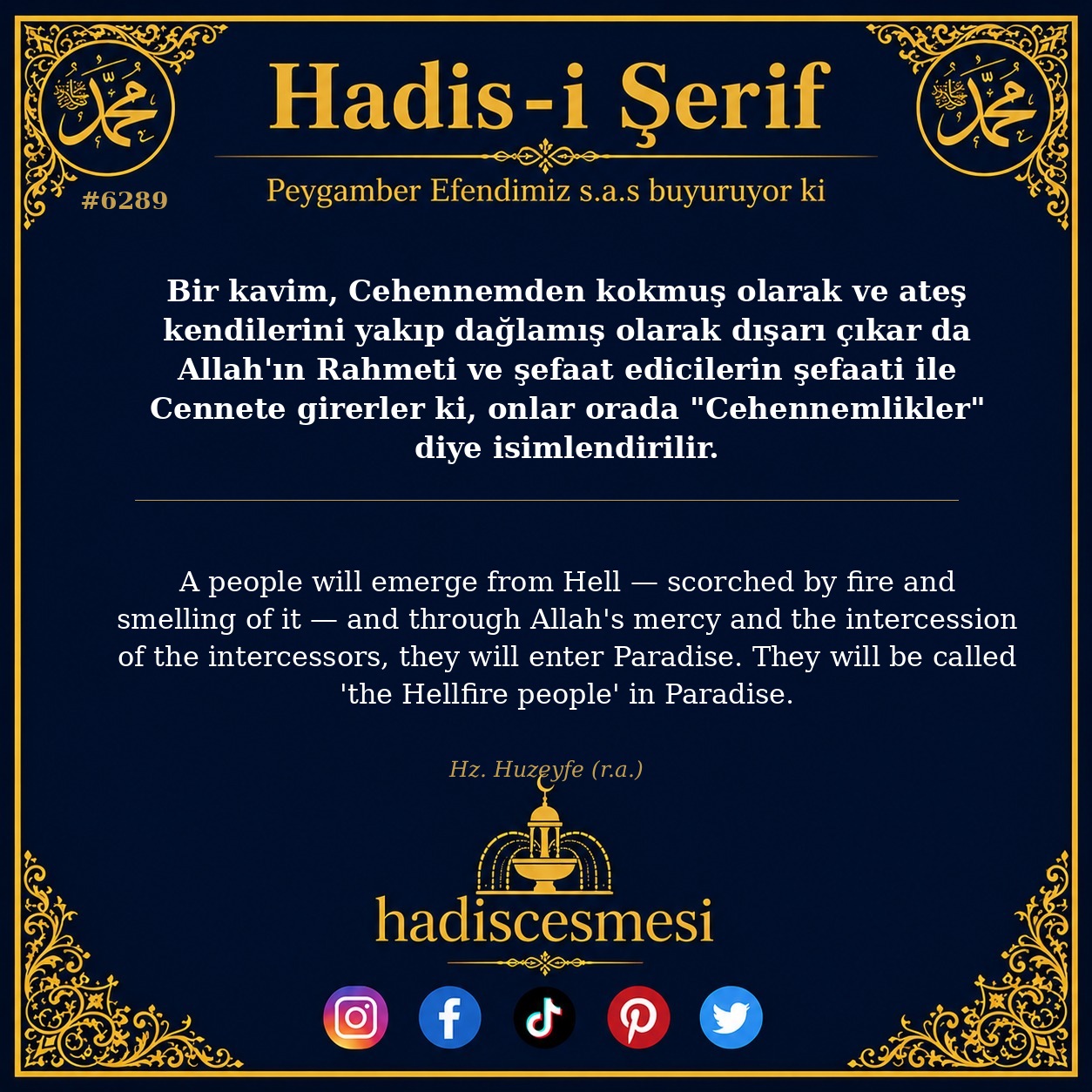 hadis 6289