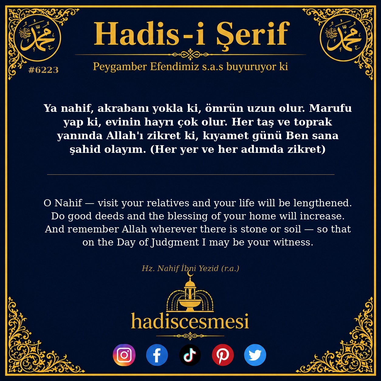 hadis 6223