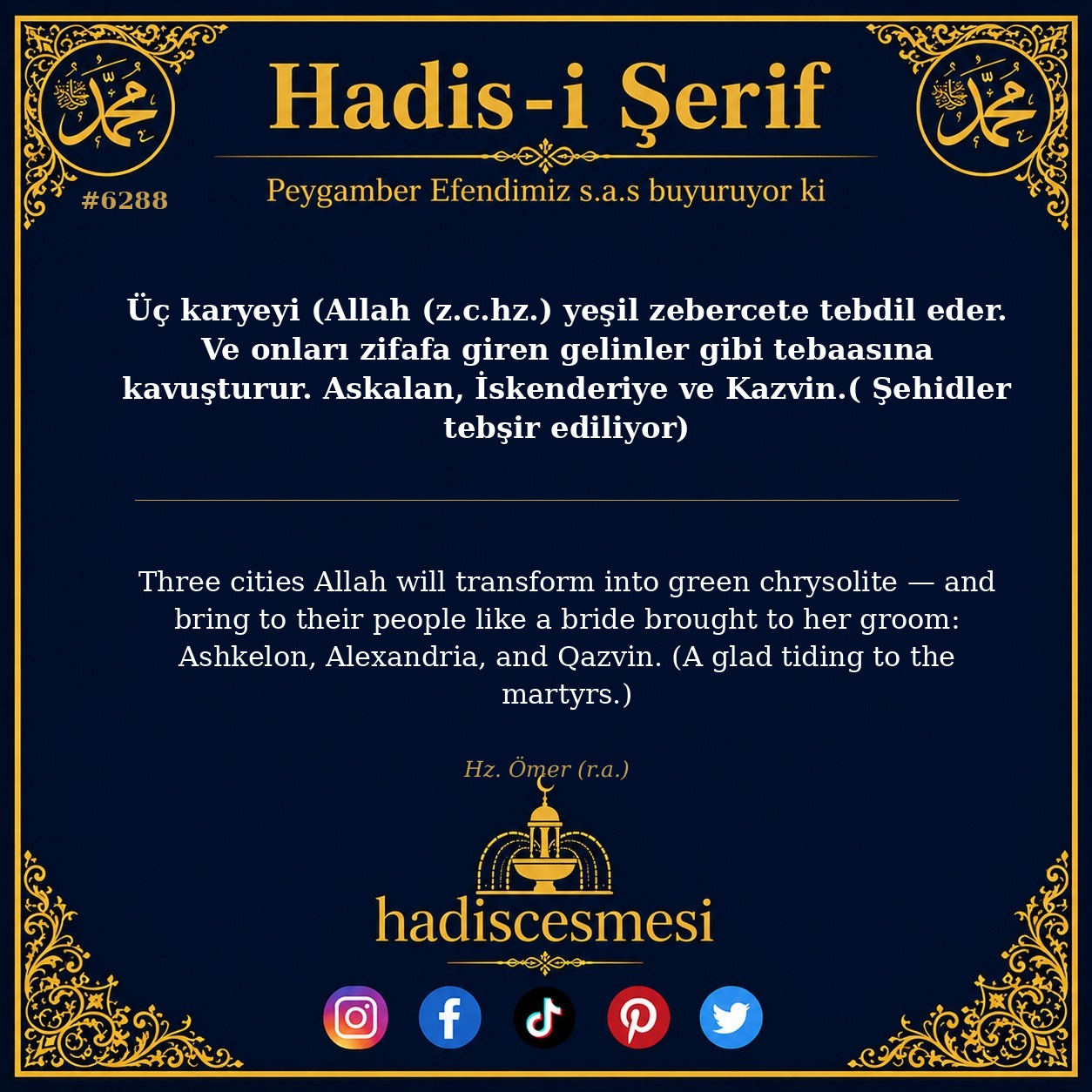 hadis 6288