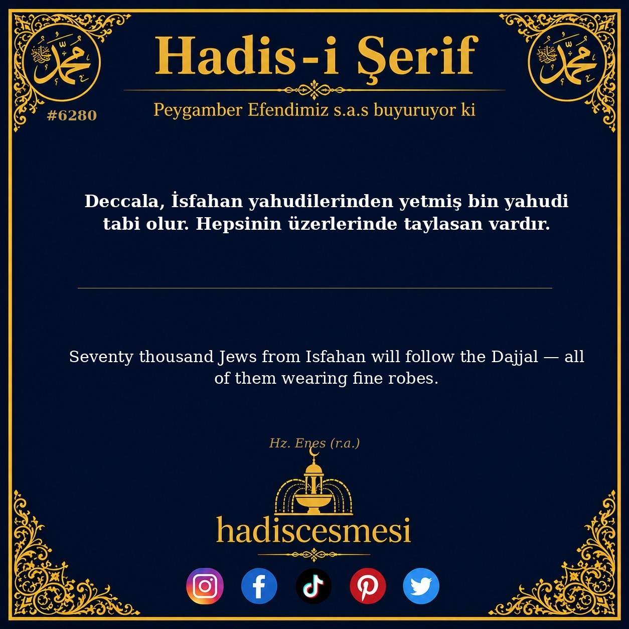 hadis 6280