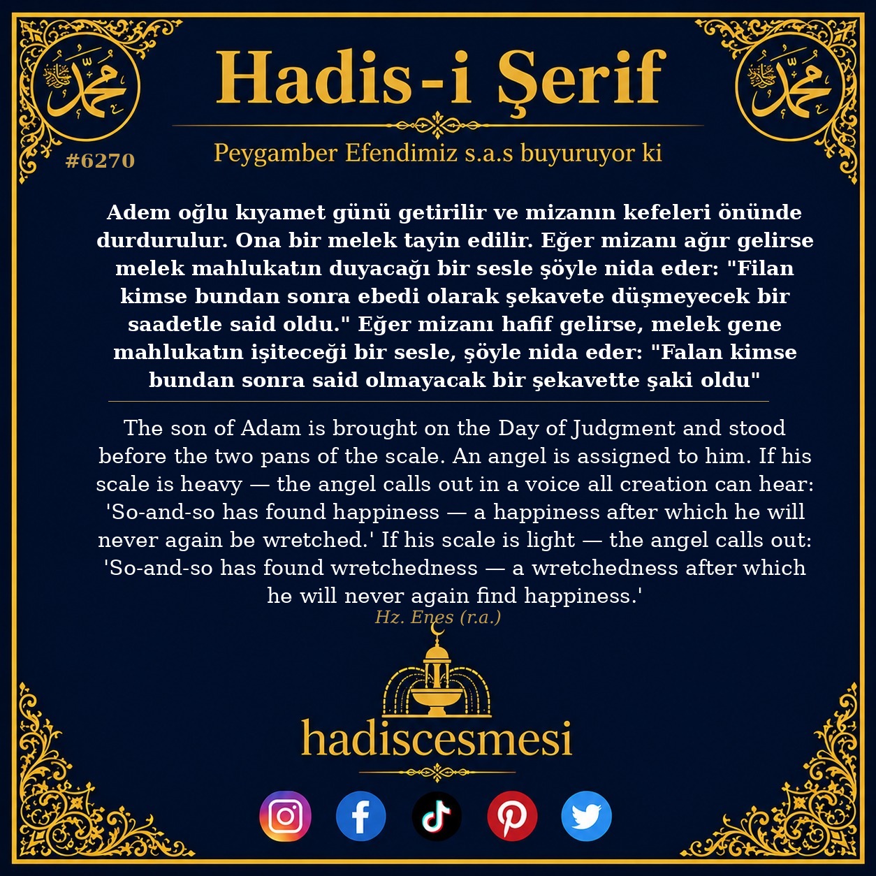 hadis 6270