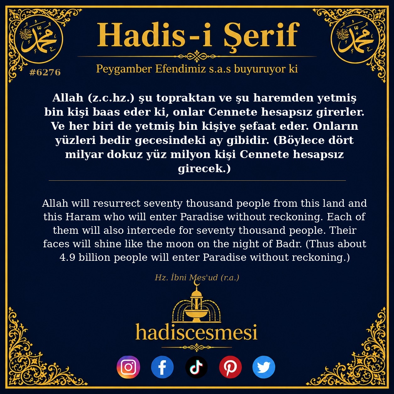hadis 6276