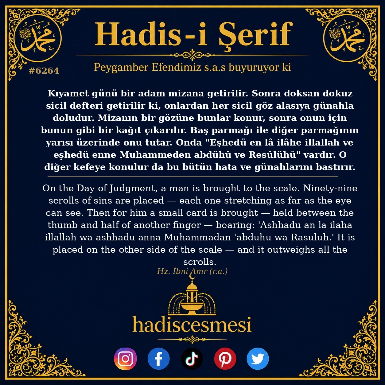 hadis 6264
