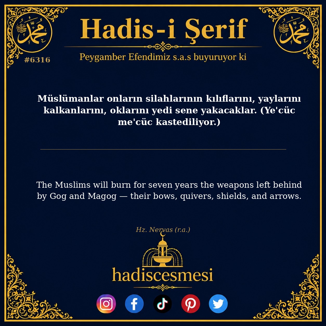 hadis 6316