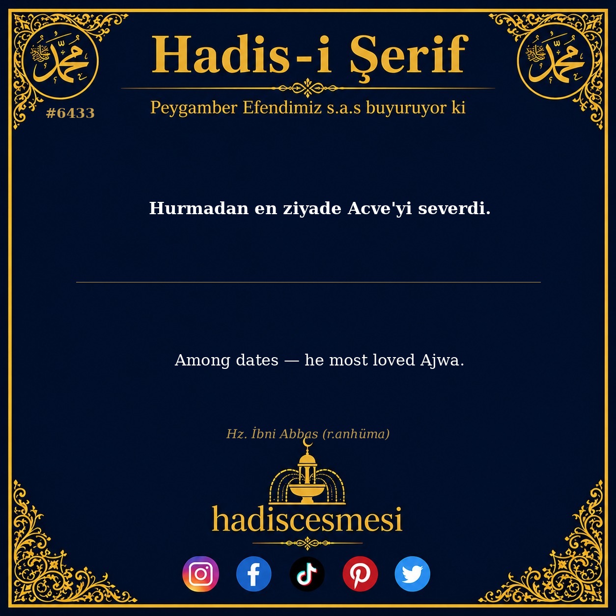 hadis 6433
