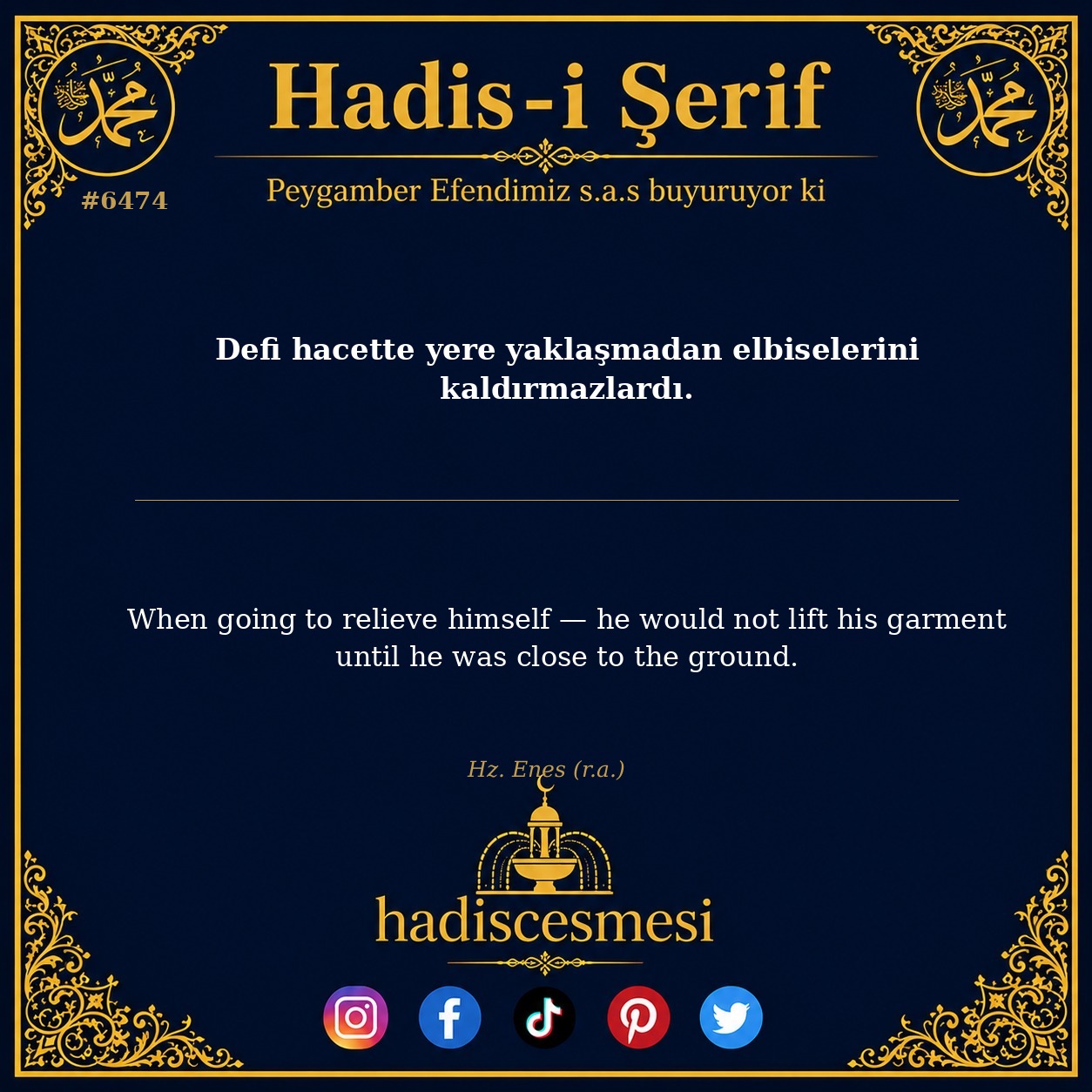hadis 6474