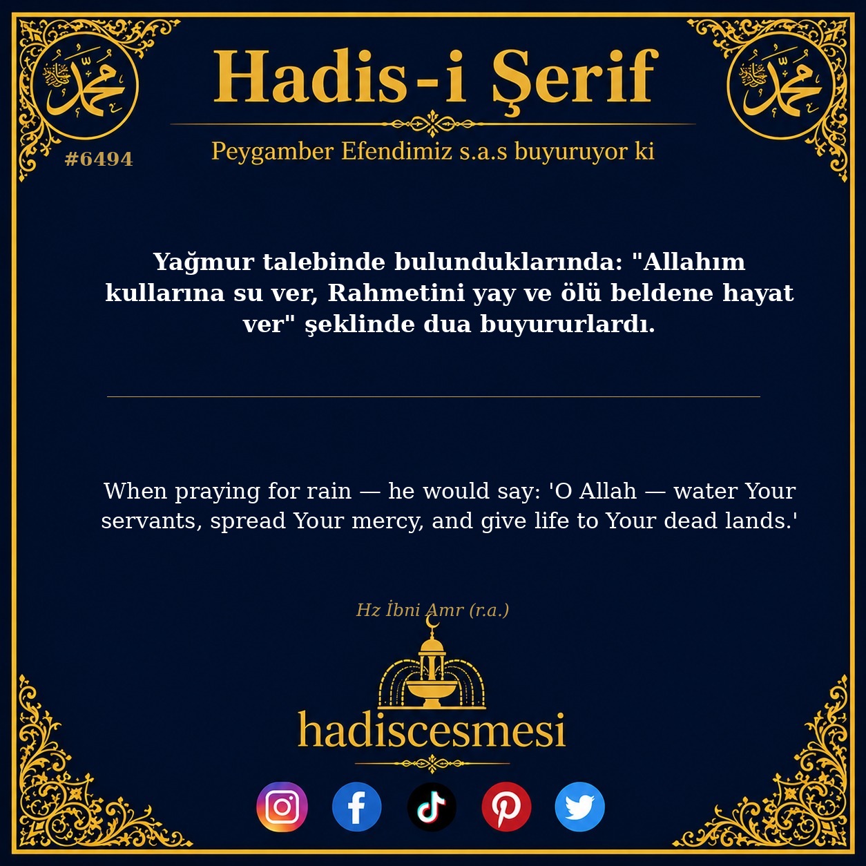 hadis 6494