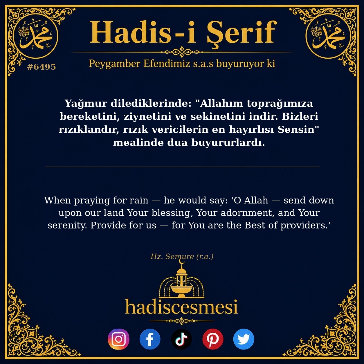 hadis 6495