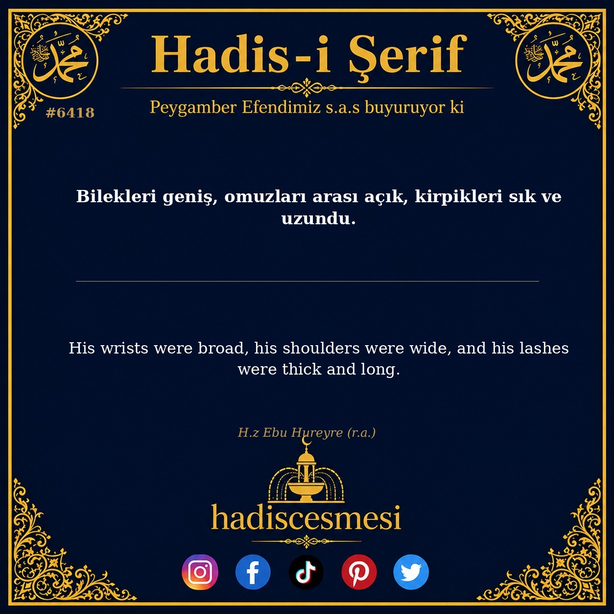 hadis 6418
