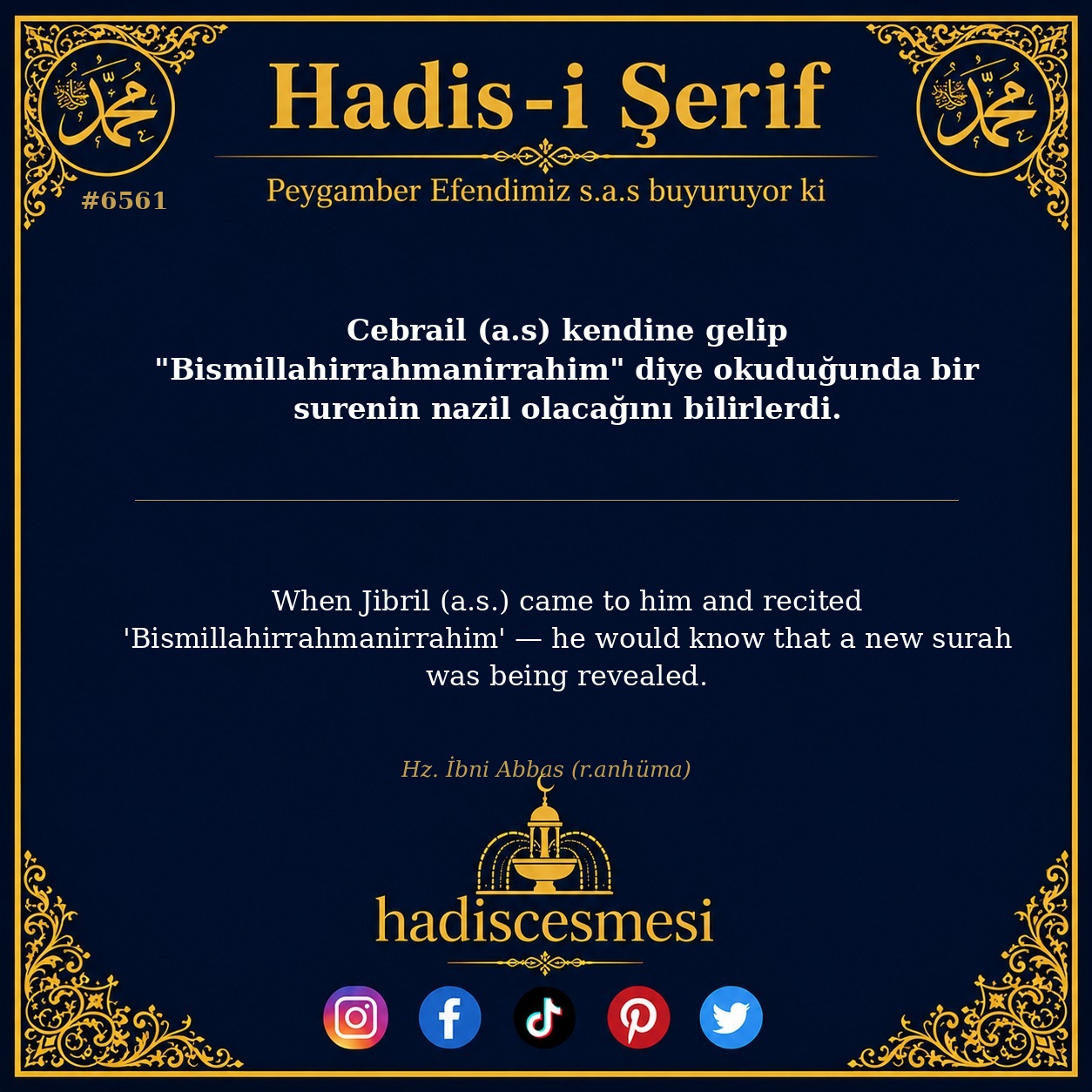 hadis 6561